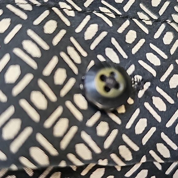 H8 ANDREW FEZZA NEW YORK, 100% blue sik shirt.‎ Short sleeves button-down. L… - Picture 5 of 10